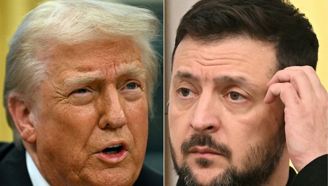 Zelensky not ready for peace if US is involved, says Trump