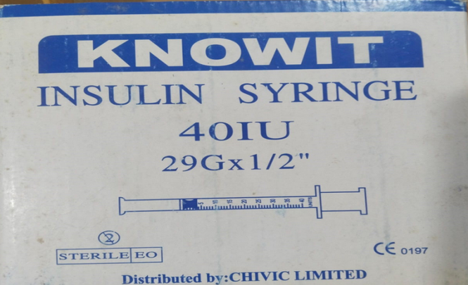 NAFDAC warns Nigerians against fake Knowit insulin syringe in circulation