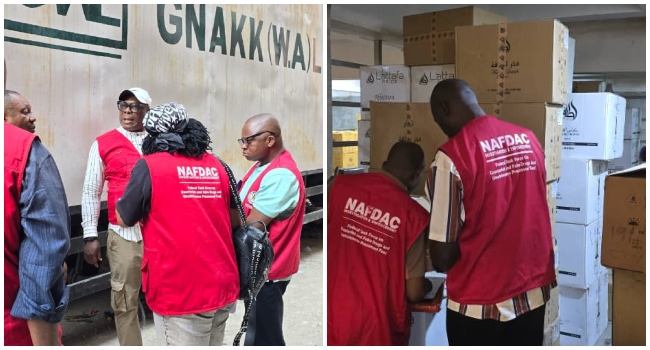 NAFDAC seizes N350m fake alcohol, shuts illegal factories in Lagos