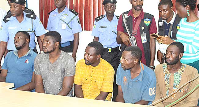 Court upholds death sentences for five Offa robbery convicts