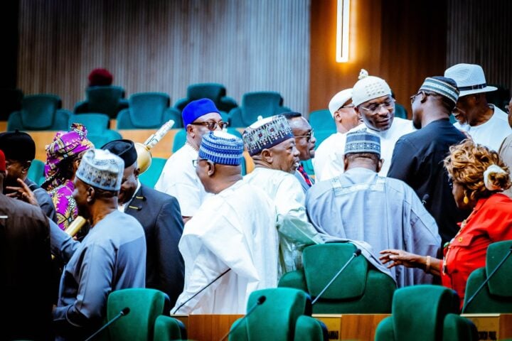 Opposition reps stage walk out over approval of manual collation of results as backup