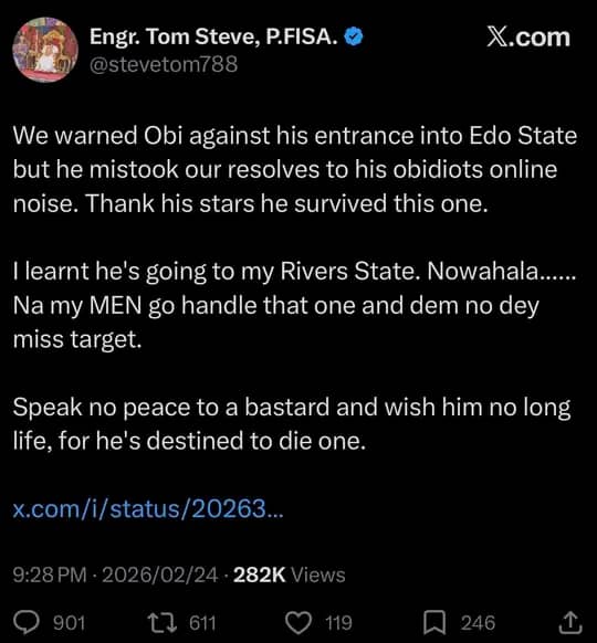 RULAAC Condemns Online Death Threat Against Peter Obi