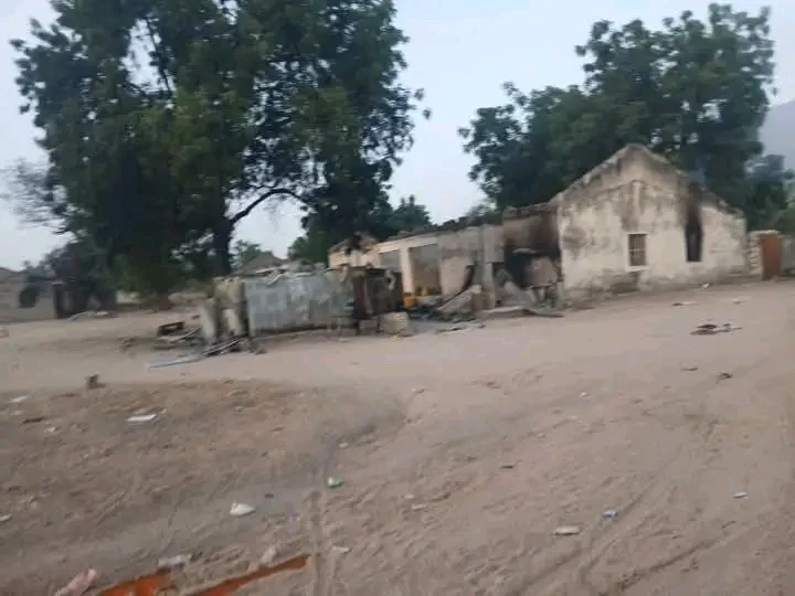 Civilians feared killed as terrorists burn down military base in Borno