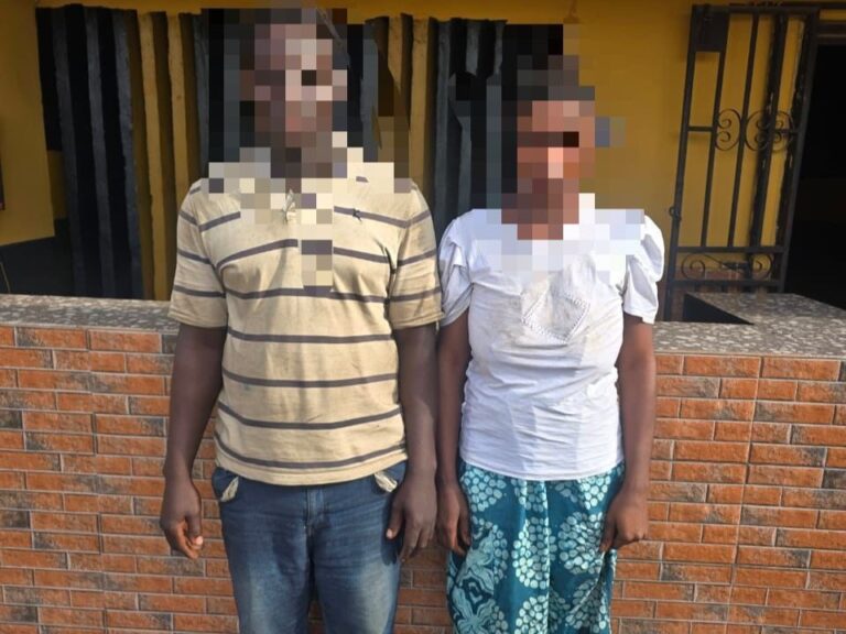 Nigeria police arrest husband, wife for child stealing