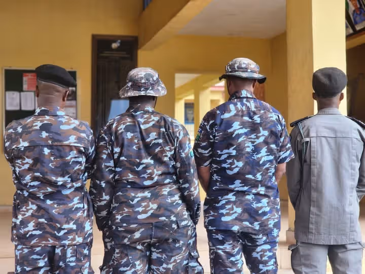 Police arrest four officers over viral video of ‘ethnic comment’ against motorist