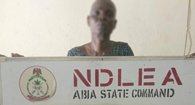 NDLEA re-arrests 83-year-old woman with ‘illicit drugs’ in Abia